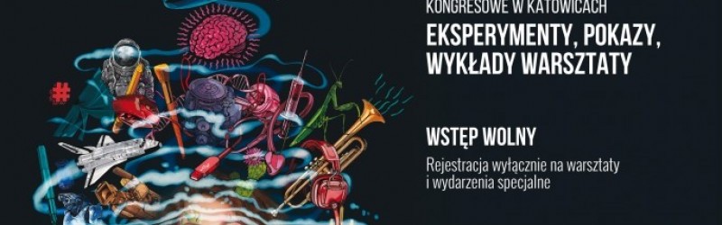 Plakat Śląskiego Festiwalu Nauki 2019