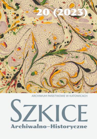 Szkice Archiwalno-Historyczne nr 20, 2023